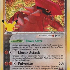 Team Magma's Groudon - Classic Collection - 9/95