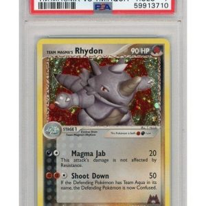 Team Magma's Rhydon 11/95 PSA 7