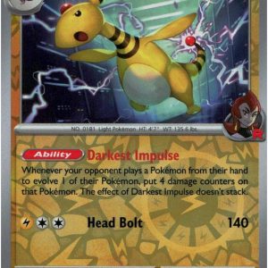 Team Rocket's Ampharos - 074/182 - Reverse