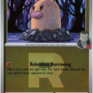 Team Rocket's Diglett - 100/217 - Reverse (Poke Ball)