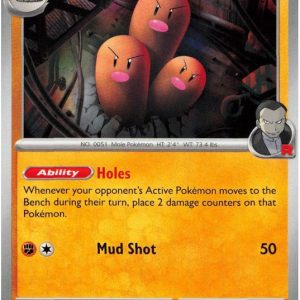 Team Rocket's Dugtrio - 101/217