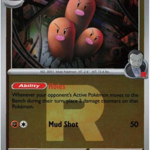 Team Rocket's Dugtrio - 101/217 - Reverse (Poke Ball)