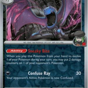 Team Rocket's Golbat - 121/182 - Reverse