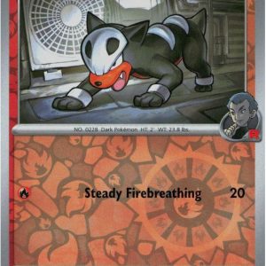 Team Rocket's Houndour - 037/182 - Reverse