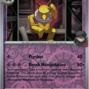Team Rocket's Hypno - 080/182 - Reverse