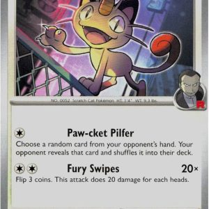 Team Rocket's Meowth - 149/182