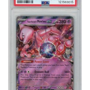Team Rocket's Mewtwo ex SVP205 PSA 10
