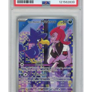 Team Rocket's Murkrow 200/182 PSA 10