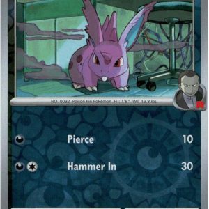 Team Rocket's Nidoran? - 117/182 - Reverse
