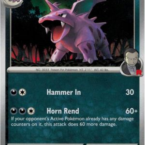 Team Rocket's Nidorino - 118/182