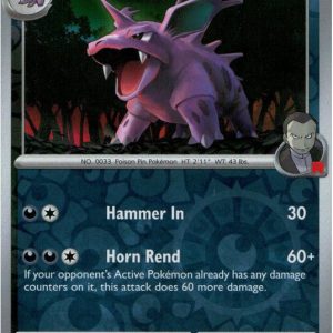 Team Rocket's Nidorino - 118/182 - Reverse