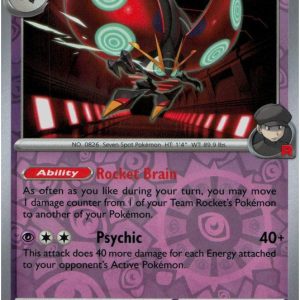 Team Rocket's Orbeetle - 089/182 - Reverse