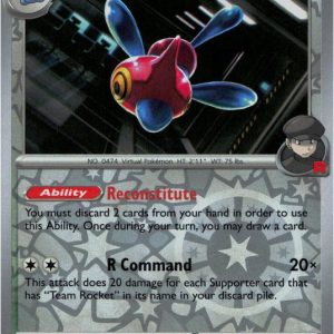 Team Rocket's Porygon-Z - 155/182 - Reverse