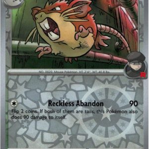 Team Rocket's Raticate - 148/182 - Reverse