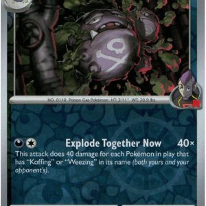 Team Rocket's Weezing - 126/182 - Reverse