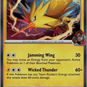 Team Rocket's Zapdos - 070/182 (Holo)