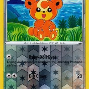 Teddiursa - 138/189 - Reverse