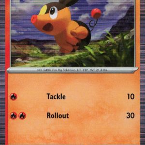 Tepig - 011/086 - Tinsel Holo