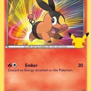 Tepig - BW02 - 25 års jubilæum - JUMBOkort