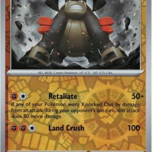 Terrakion - 054/086 - Reverse