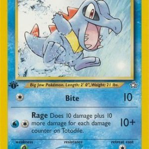 Totodile - 80/111 - 1st Edition