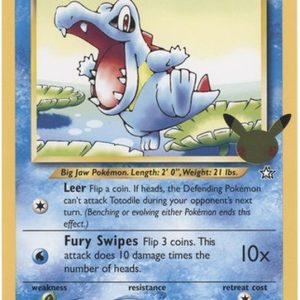 Totodile - 81/111 - 25 års jubilæum - JUMBOkort
