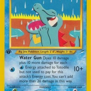 Totodile - 85/105 - 1st Edition