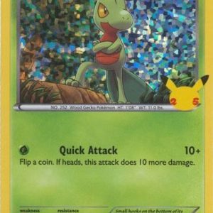 Treecko - 3/25 (Holo) - 25 års jubilæum - McDonald's Promo - Pokemon McDonald's Collection 2021