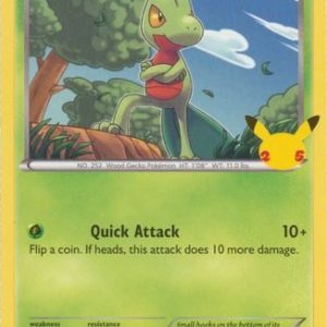 Treecko - 3/25 (Non Holo) - 25 års jubilæum - McDonald's Promo - Pokemon McDonald's Collection 2021