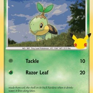 Turtwig - 103/130 - 25 års jubilæum - JUMBOkort