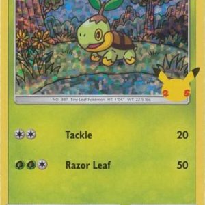 Turtwig - 4/25 (Holo) - 25 års jubilæum - McDonald's Promo - Pokemon McDonald's Collection 2021