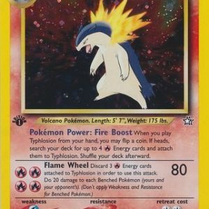 Typhlosion - 18/111 - 1st Edition (Holo)