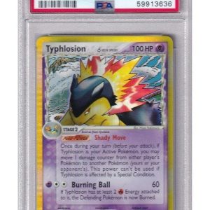 Typhlosion &delta; 12/101 PSA 8