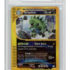 Tyranitar 3/12 Box Topper BGS 8.5