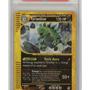 Tyranitar 3/12 Box Topper PSA 5