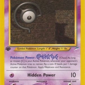 Unown [C] - 57/105 - 1st Edition