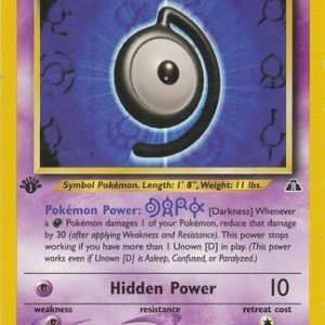 Unown [D] - 47/75 - 1st Edition