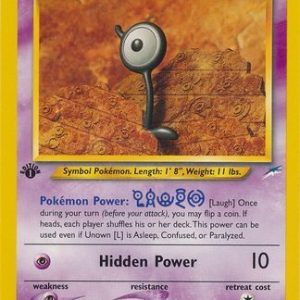 Unown [L] - 86/105 - 1st Edition