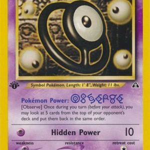 Unown [O] - 69/75 - 1st Edition