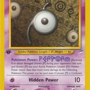 Unown [P] - 58/105 - 1st Edition