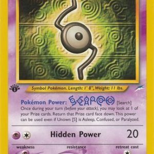 Unown [S] - 87/105 - 1st Edition