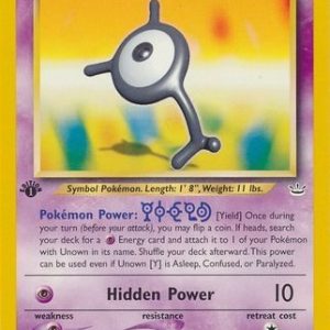 Unown [Y] - 40/64 - 1st Edition