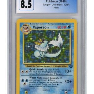 Vaporeon 12/64 CGC 8.5