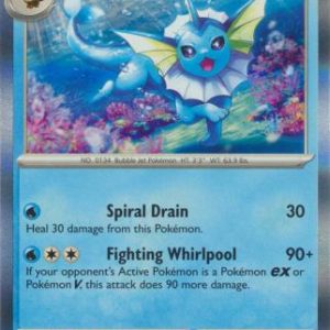 Vaporeon - 134/165 (Holo)