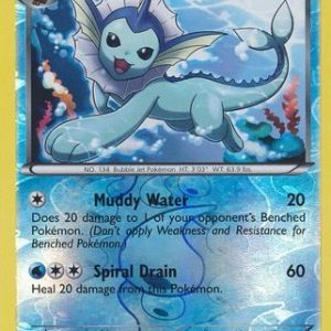 Vaporeon - 25/108 - Reverse