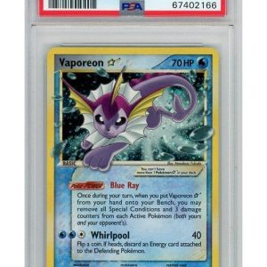 Vaporeon * (Goldstar) 102/108 PSA 6