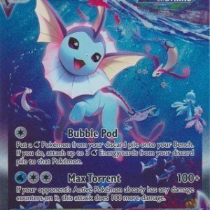 Vaporeon VMAX - SWSH182 - JUMBOkort