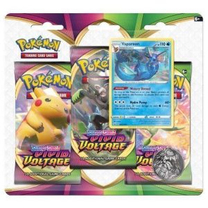 Vaporeon blister pack (3 stk.) - SWSH Vivid Voltage