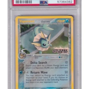 Vaporeon &delta; 18/113 Reverse Foil PSA 10