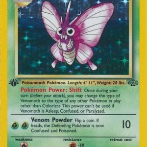 Venomoth - 13/64 - 1st Edition (Holo)